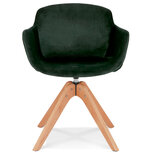 Maysun - Design Stoel - MARLON Groen - Naturel