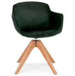 Maysun - Design Stoel - MARLON Groen - Naturel