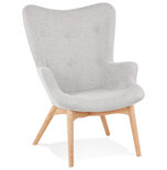 Maysun - Design Fauteuil - YOSHA Grijs - Naturel