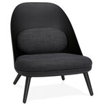 Maysun - Design Fauteuil - KAJAL Zwart - Donkergrijs