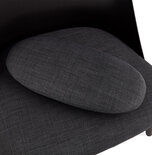 Maysun - Design Fauteuil - KAJAL Zwart - Donkergrijs