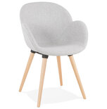 Maysun - Design Stoel - SANA Lichtgrijs
