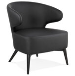 Maysun - Design Fauteuil - MILEY Zwart - Zwart