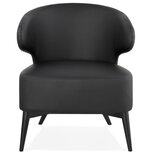 Maysun - Design Fauteuil - MILEY Zwart - Zwart