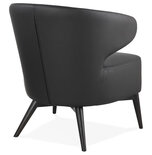 Maysun - Design Fauteuil - MILEY Zwart - Zwart