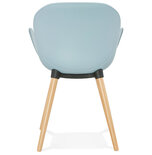 Maysun - Design Stoel - SILVY Blauw