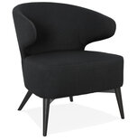 Maysun - Design Fauteuil - MILLY Zwart - Zwart