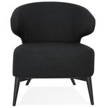 Maysun - Design Fauteuil - MILLY Zwart - Zwart