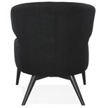 Maysun - Design Fauteuil - MILLY Zwart - Zwart