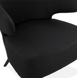 Maysun - Design Fauteuil - MILLY Zwart - Zwart