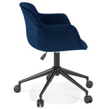 Maysun - Design Bureaustoel - SKY Blauw - Zwart