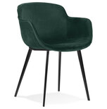 Maysun - Design Stoel - LOREEN Groen - Zwart