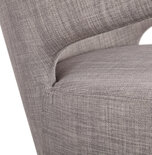 Maysun - Design Fauteuil - OPHELIE Grijs - Zwart