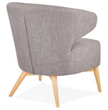 Maysun - Design Fauteuil - MILLY Grijs - Naturel