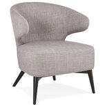 Maysun - Design Fauteuil - MILLY Grijs - Zwart