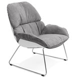 Maysun - Design Fauteuil - SHELLEY Lichtgrijs