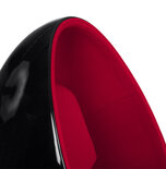 Maysun - Design Fauteuil - UFO Zwart - Rood