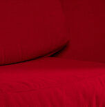 Maysun - Design Fauteuil - UFO Zwart - Rood