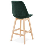 Maysun - Design Barkruk - BABETTE MINI Groen - Naturel