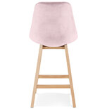 Maysun - Design Barkruk - BABETTE MINI Roze - Naturel