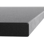 Maysun - Tafelblad - HORECA Vierkant Zwart 60x60x2cm