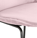 Maysun - Design Barkruk - YARA Roze - Zwart
