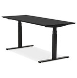 Maysun - Elektrisch Zit-Sta Bureau - COMFORT Zwart - Zwart 180x90cm