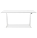 Maysun - Elektrisch Zit-Sta Bureau - COMFORT Wit - Wit 150x70cm