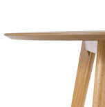 Maysun - Design Eettafel - CAMILA Naturel Ø 120 CM