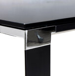 Maysun - Design Vergadertafel - LUX - Zwart Glas 200X100cm