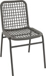 Maysun Gastro - Terrasstoel FIORI - Aluminium Frame Antraciet - Wicker - Antraciet