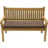 Bankkussen taupe 150x50x6cm