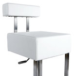 Barkruk CUBO Wit