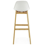 Barkruk ELODY Wit-Wit