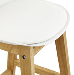 Barkruk ELODY Wit-Wit
