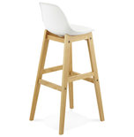 Barkruk ELODY Wit-Wit