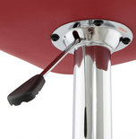 Barkruk TRIO Rood