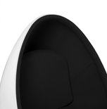 Fauteuil UOVO Wit-Zwart