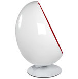 Fauteuil UOVO Wit-Rood