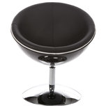 Design Fauteuil SPHERE Zwart-Zwart