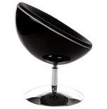 Design Fauteuil SPHERE Zwart-Zwart