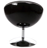 Design Fauteuil SPHERE Zwart-Zwart