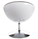 Design Fauteuil SPHERE Wit-Wit