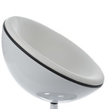 Design Fauteuil SPHERE Wit-Wit