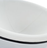 Design Fauteuil SPHERE Wit-Wit