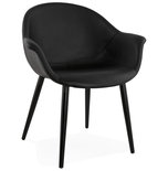 Design Stoel MELROSE Zwart