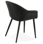 Design Stoel MELROSE Zwart