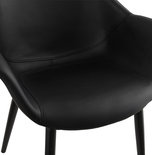 Design Stoel MELROSE Zwart