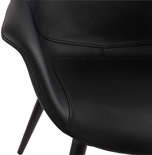 Design Stoel MELROSE Zwart