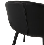 Design Stoel MELROSE Zwart